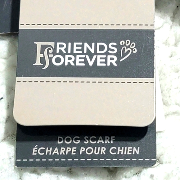 NWT Friends Forever Faux Fur Dog Scarf Size XS/S - Picture 9 of 11
